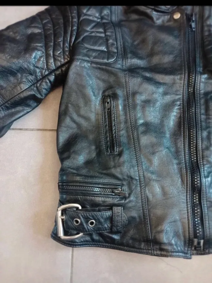 Blouson cuir vintage Fieldsheer 36 - photo numéro 12