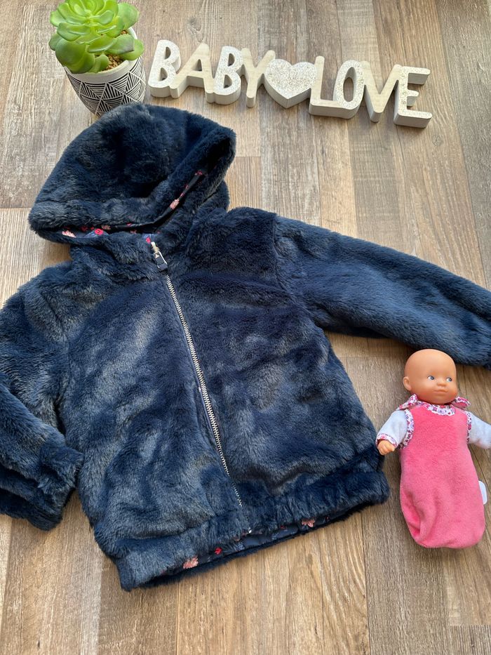 - Manteau réversible Tape à l’œil - 2 ans - Très bon état - photo numéro 2