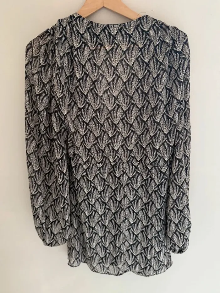 Robe Zara métallisée M - photo numéro 5