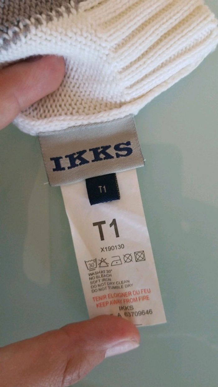 Bonnet coton ikks Taille 1 elastique - photo numéro 2