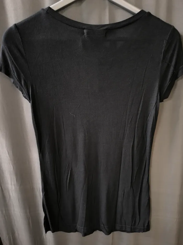 244199 Tee-shirt Noir femme TU - photo numéro 2