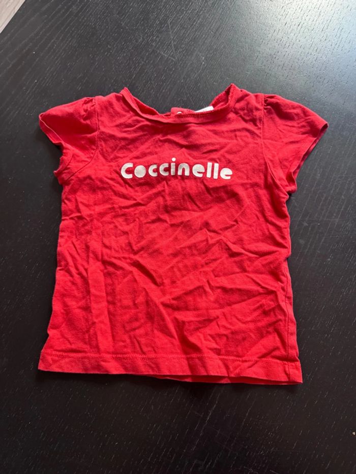 T shirt jacadi coccinelle