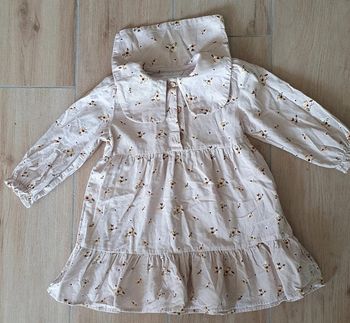 Robe hiver fille 92cm, 2 ans