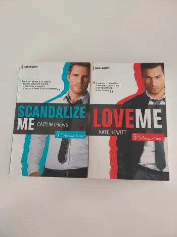 Lot de 2 livres New romance