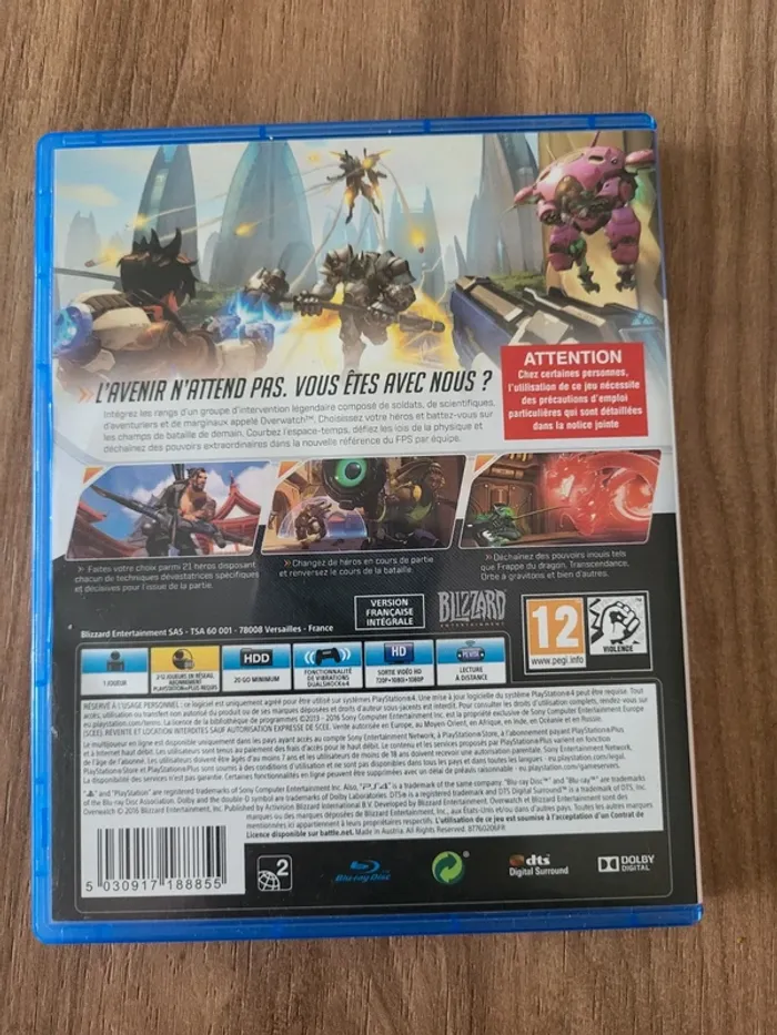 Overwatch ps4 - photo numéro 2