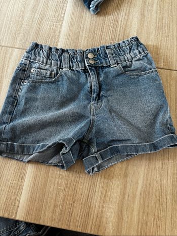 Short en jeans