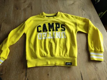 Sweat fille en molleton doux avec motif bouclette - Camps United