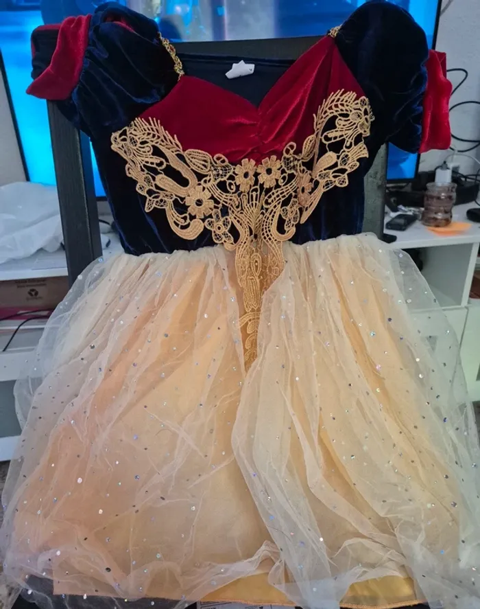 Robe style blanche-neige