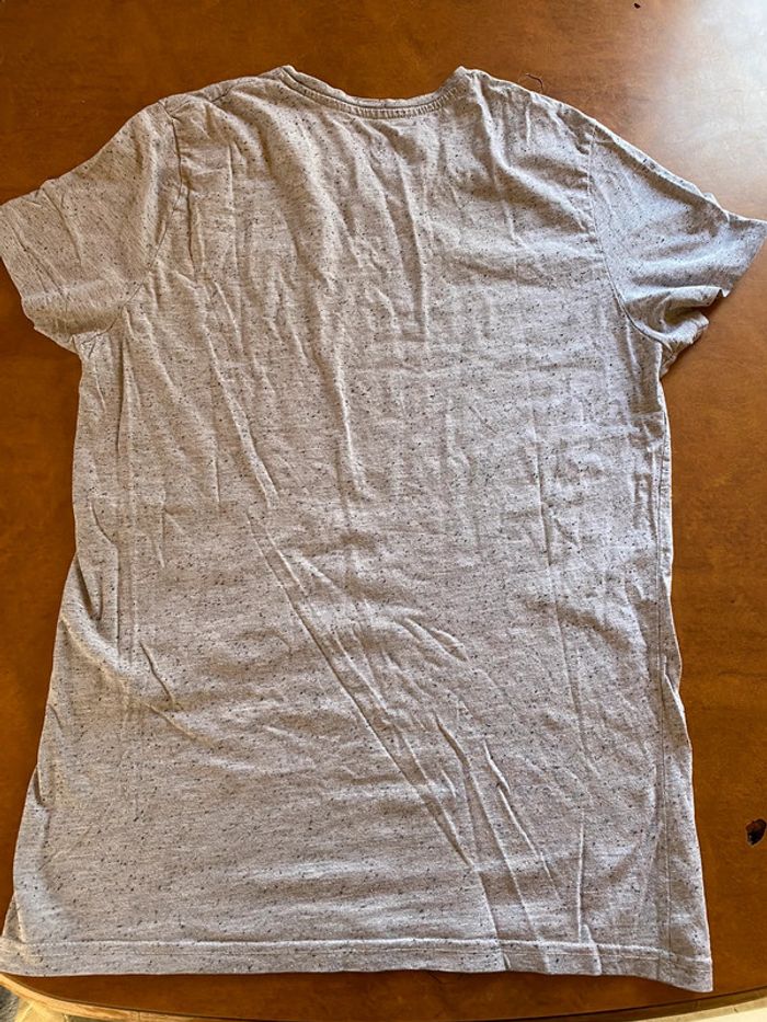 T shirt uni gris - photo numéro 3