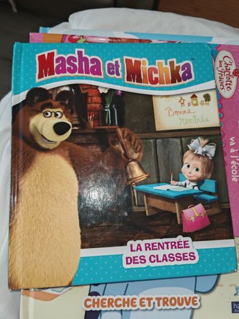 Livre masha et michka