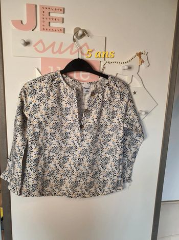 Chemise 5 ans