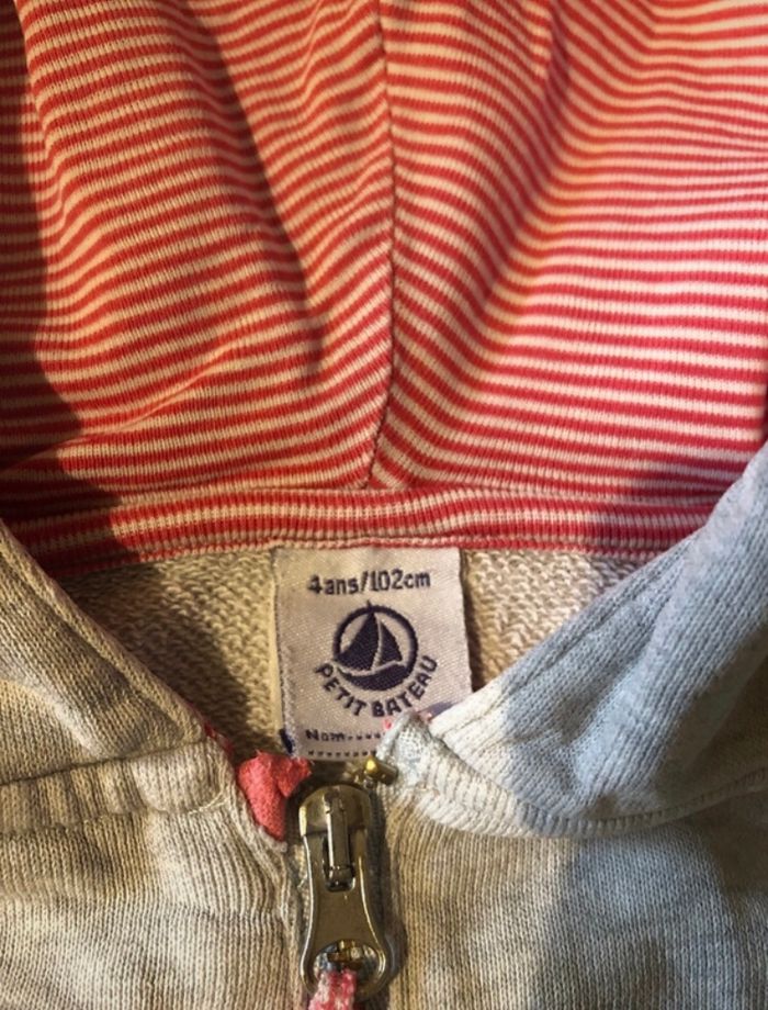 Veste petit bateau 4 ans - photo numéro 4