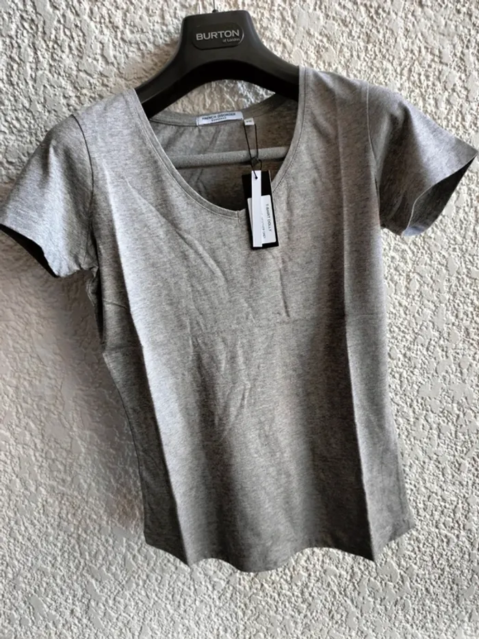 T-shirt French disorder gris XS