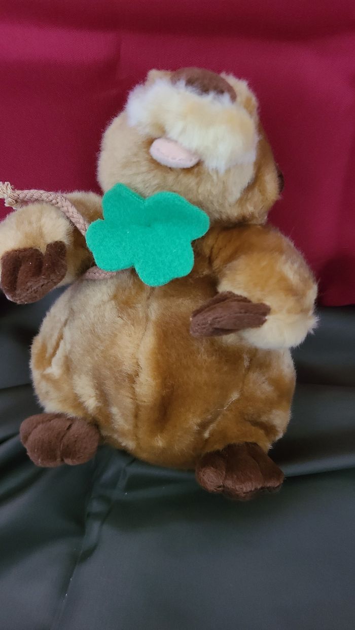 peluche castor marmotte fantasy toys - photo numéro 7