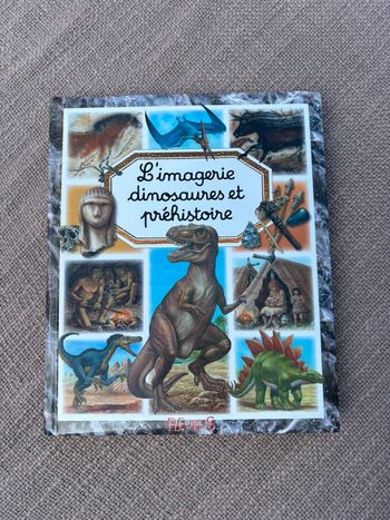Livre fleurus L’imagerie des dinosaures et de la préhistoire