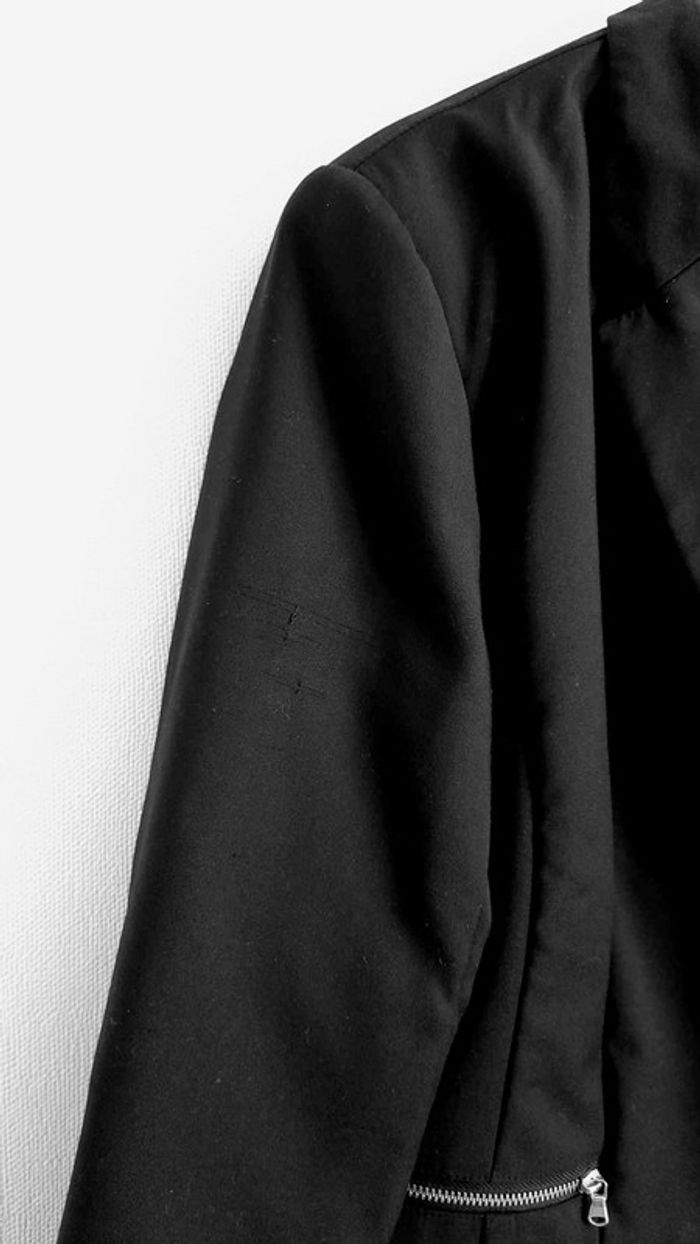Veste blazer noire Kiabi Taille 40 - photo numéro 9