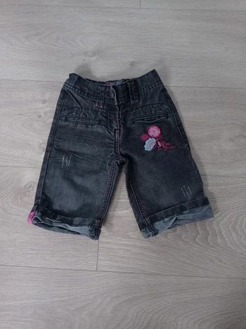 Bermuda short jean gris Orchestra 2 ans