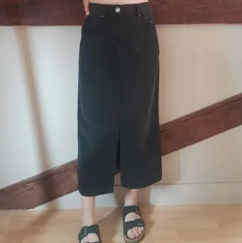 Jupe longue denim léger Isabel Marant
