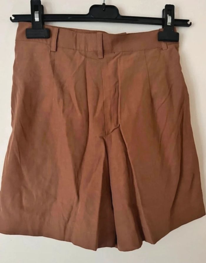Short taille haute, marron, Mango - photo numéro 6