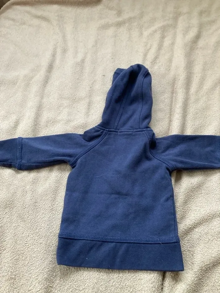 Sweat capuche mini gang 6 mois garçon bébé - photo numéro 2