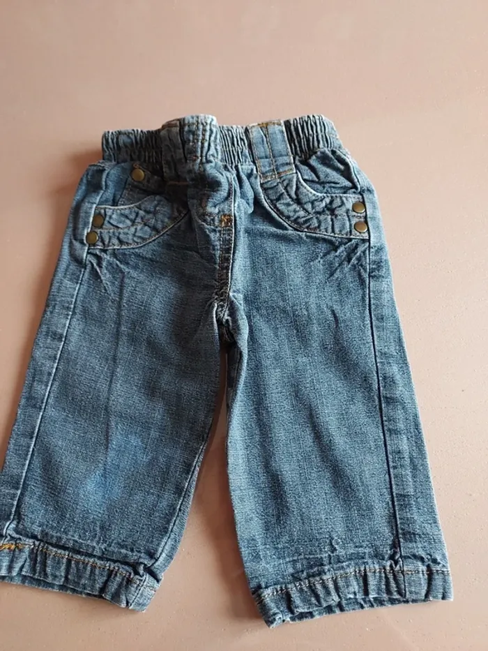 lot 3 pantalons fille 6 mois - photo numéro 7