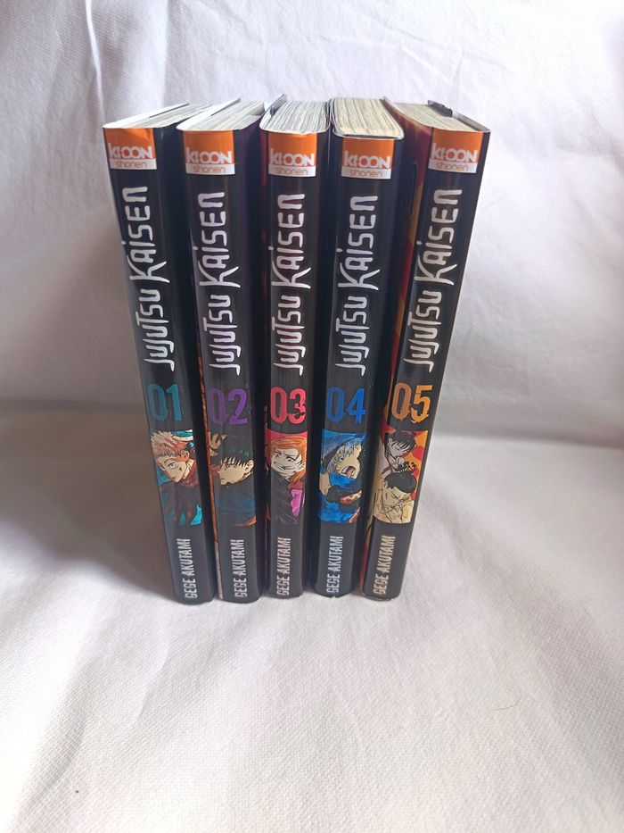 Lot de 5 manga Jujutsu kaisen - photo numéro 6