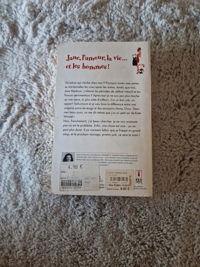 Livre Jane, l'amour, la vie et les hommes - photo numéro 3