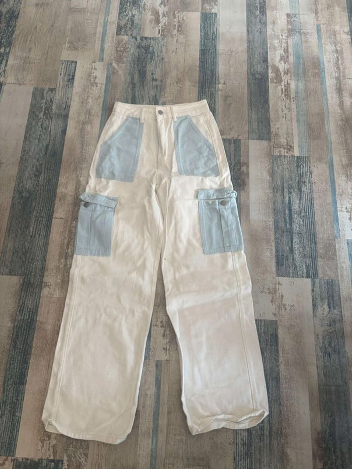 Pantalon bicolore