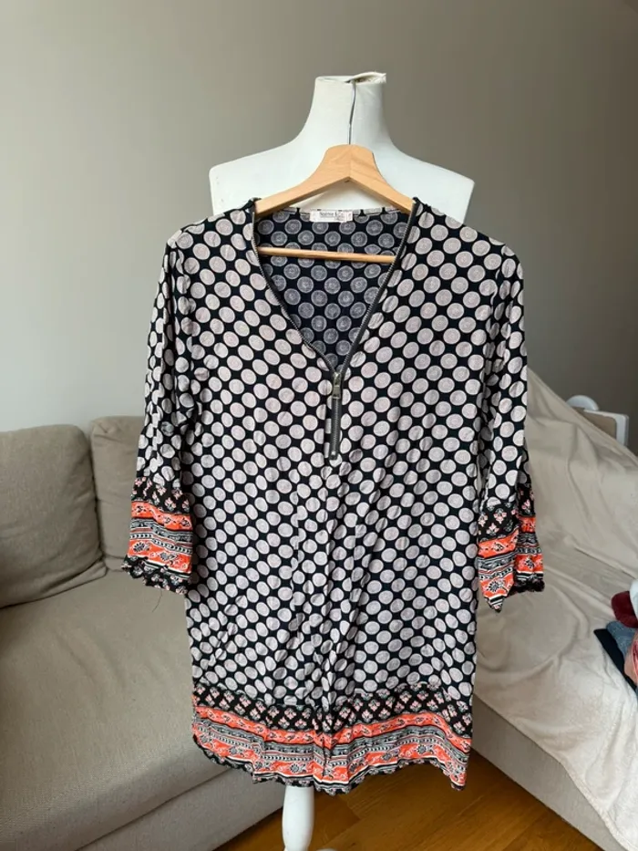 Jolie tunique à motif L/XL