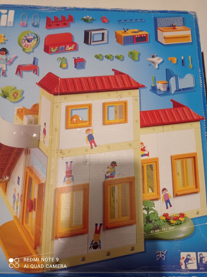 Lot playmobil city life - garderie 5567 avec boite - espace crèche 5570 - photo numéro 7
