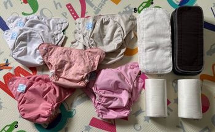 Lot 10 couches lavables