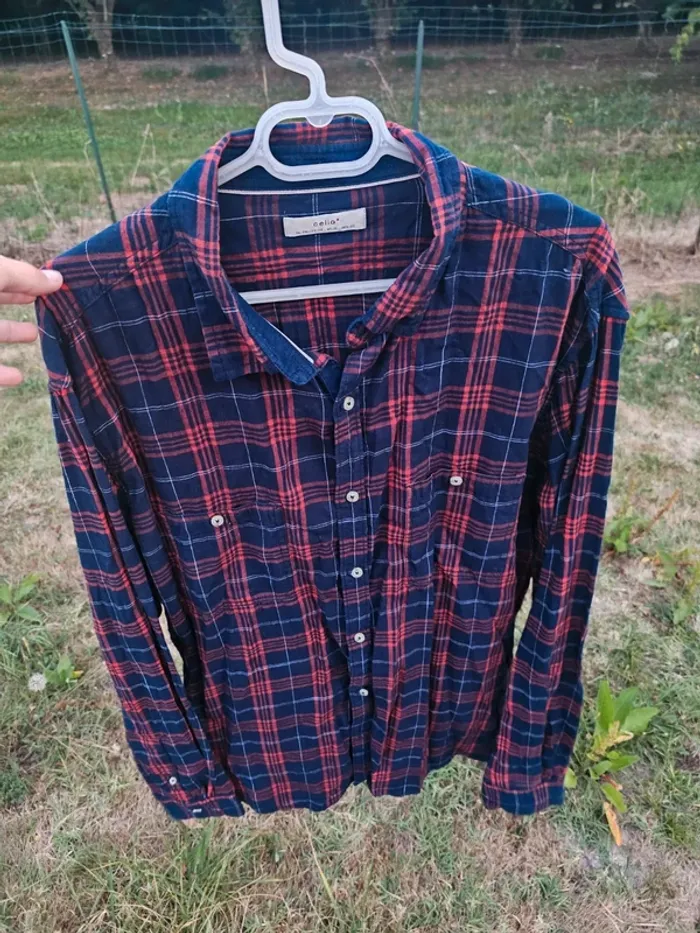 Chemise manches longues celio