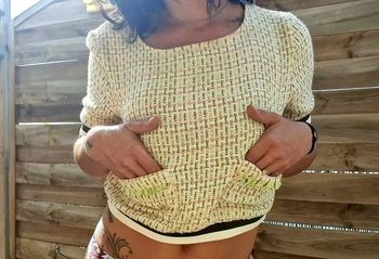 Top court tweed Zara