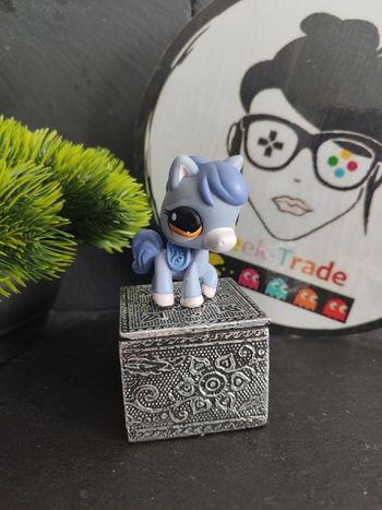 lps00855 My Littlest Petshop Pet Shop LPS Hasbro cheval Horse 1114