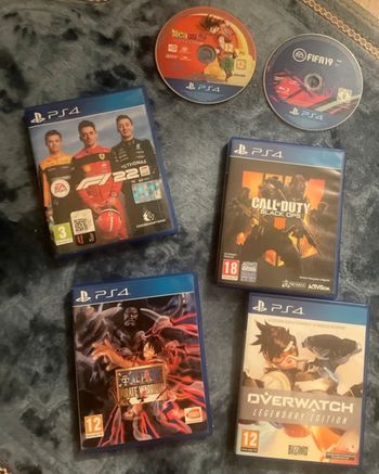 Jeux ps4 one piece Call off duty dragon ball