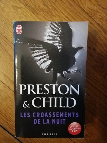 Livre "les croassements de la nuit" Preston Child