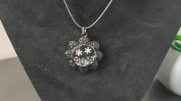 🍁 magnifique collier résine 🍁 - photo numéro 5