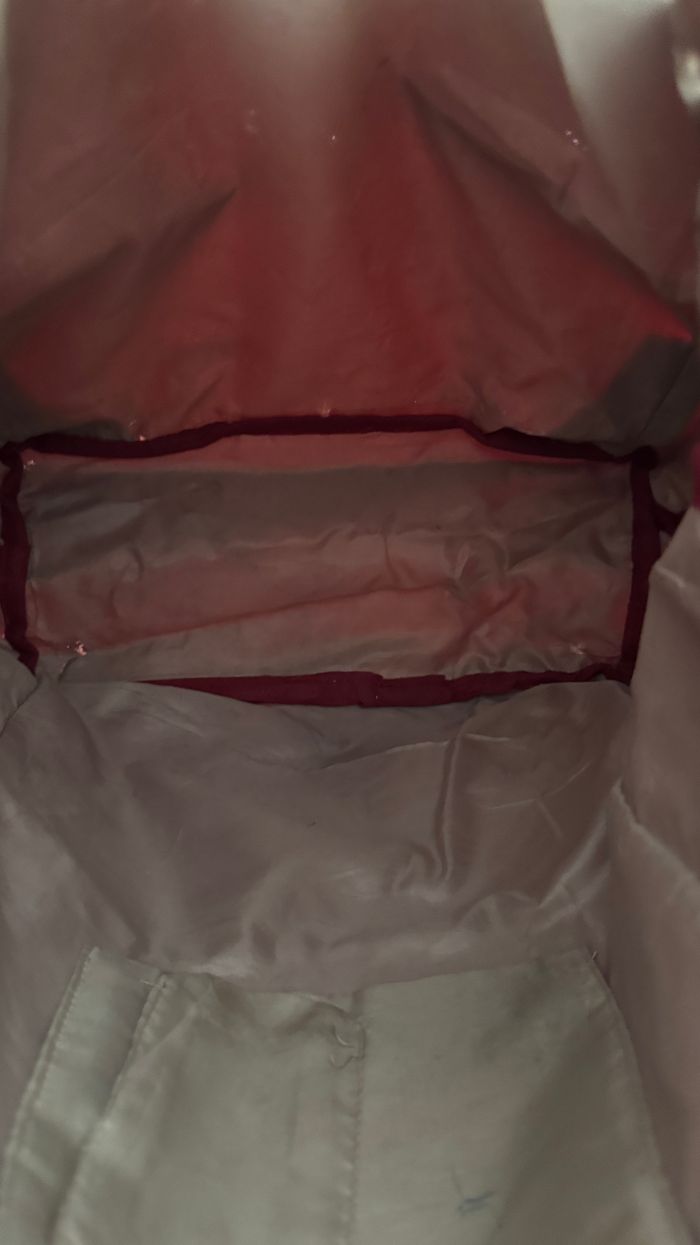 Sac Cabas tissus rouge Baha - photo numéro 4