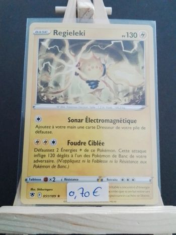 Carte Pokémon Regieleki 51/189