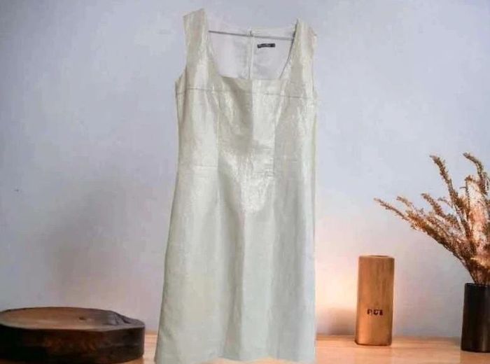 Robe sans manches en lin