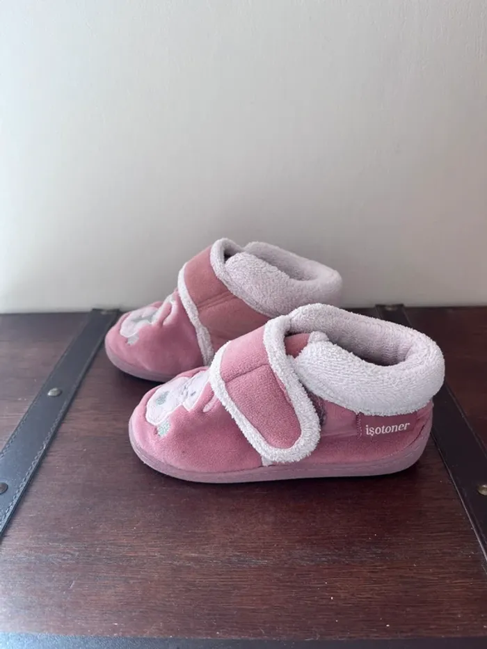 Chaussons rose Isotoner 24 - photo numéro 3