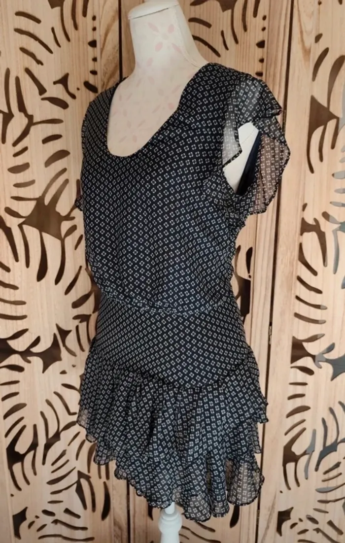 Robe mini imprimée T S MNG Collection - photo numéro 3