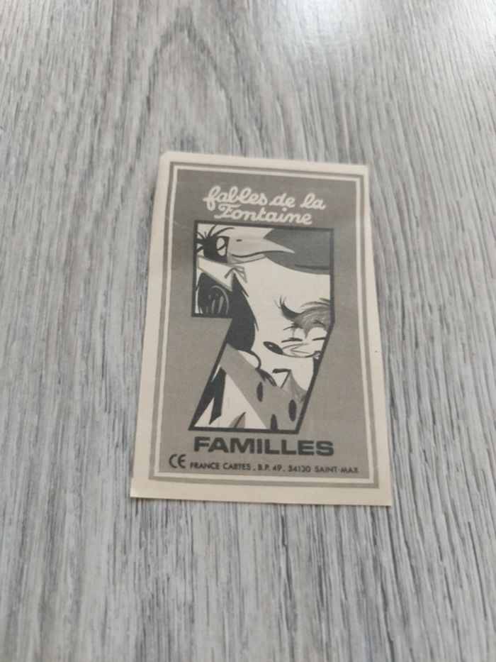 Jeu de 7 famille #vintage - photo numéro 2