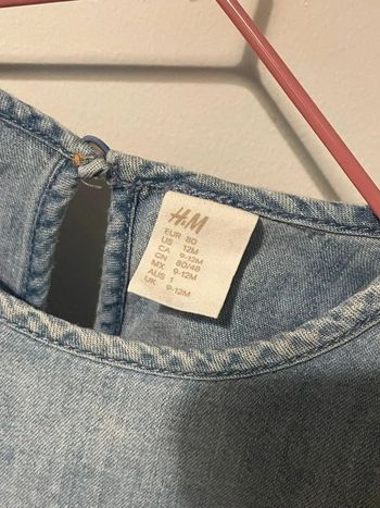 Chic Denim Dress with Ruffles