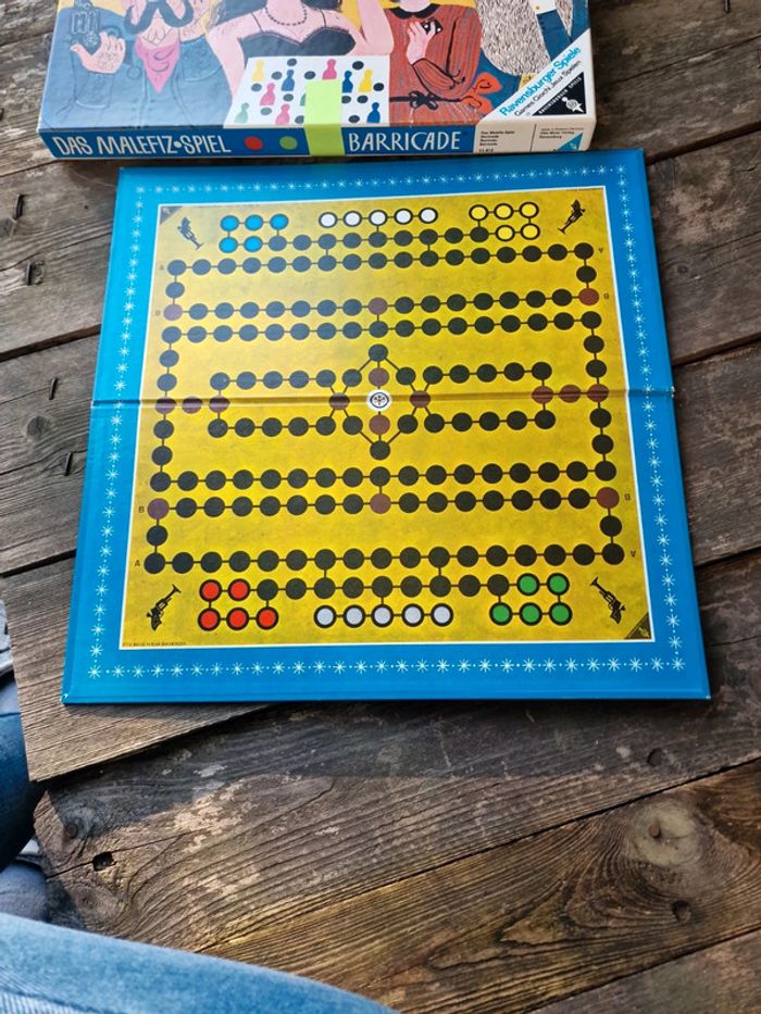 Jeu Barricade/ Speil Das Malefizspiel Barricade Ravensbuger 1971 - photo numéro 5