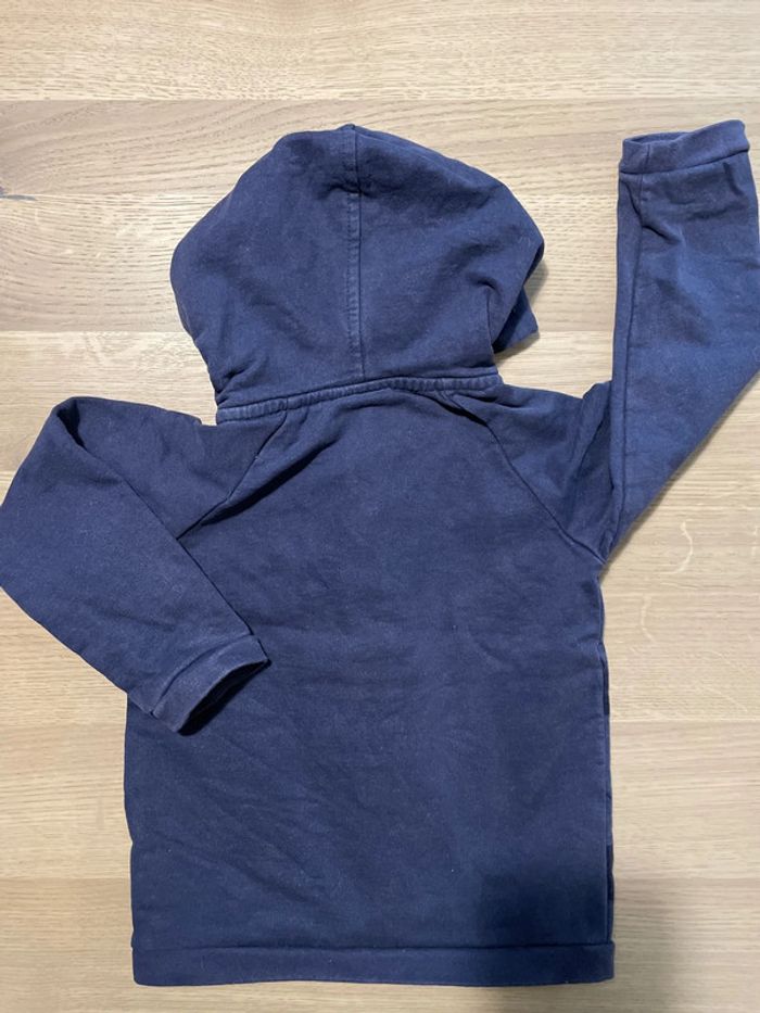 Gilet zippé bleu marine Disney 23 mois - photo numéro 5