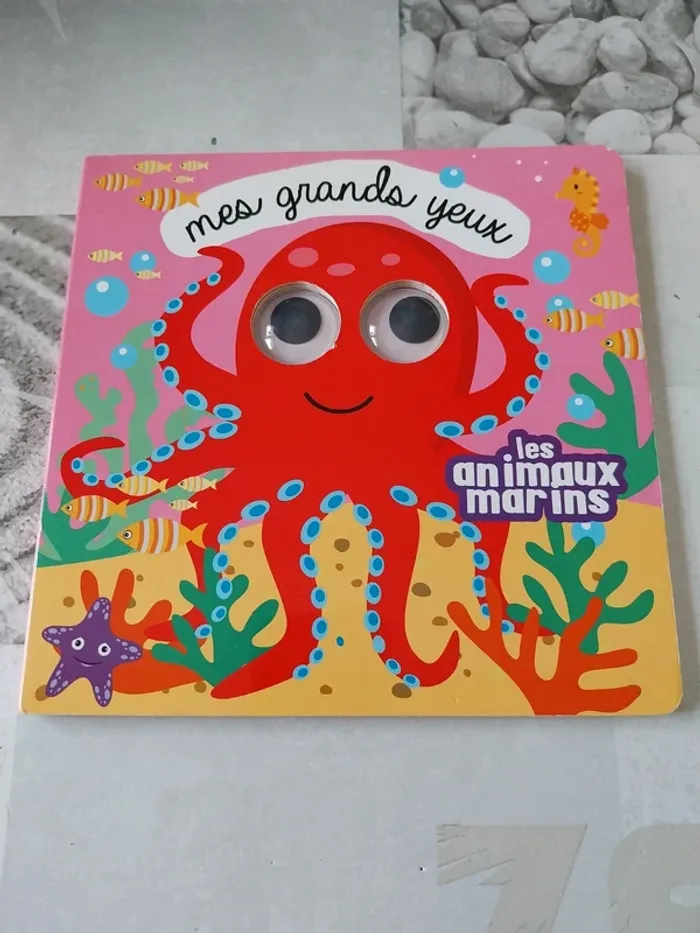 Livre Les animaux marins Mes grands yeux