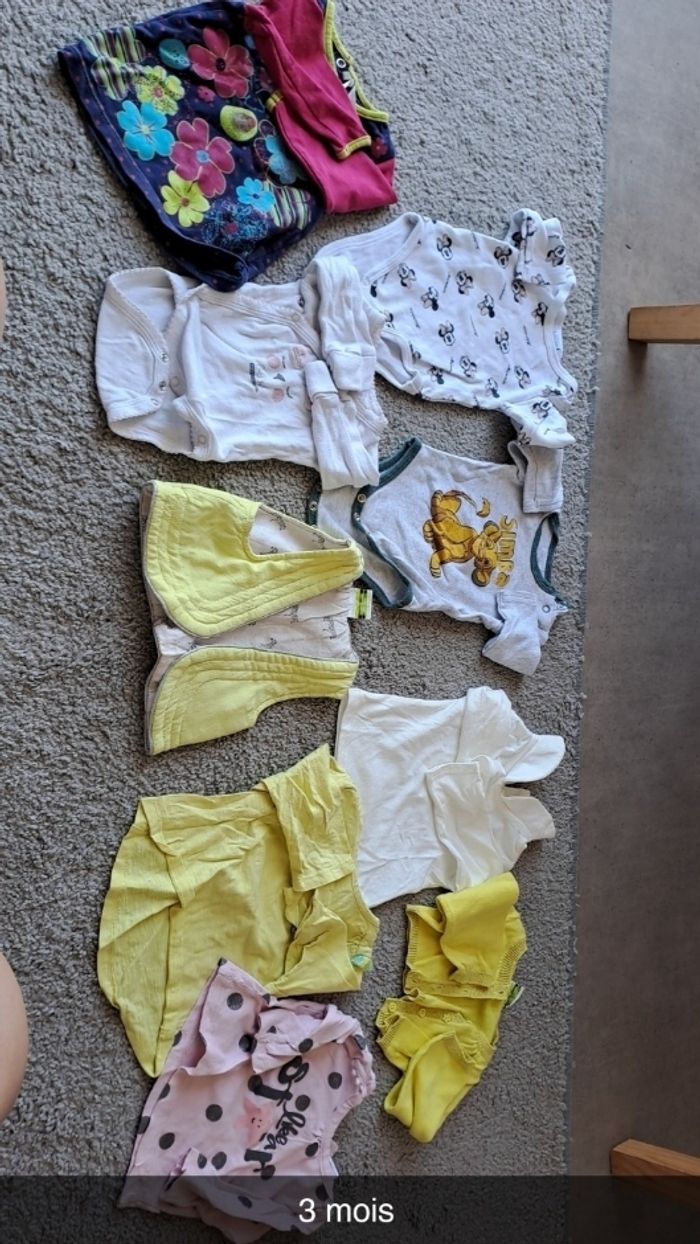 Vetement bebe fille 3 mois - photo numéro 2
