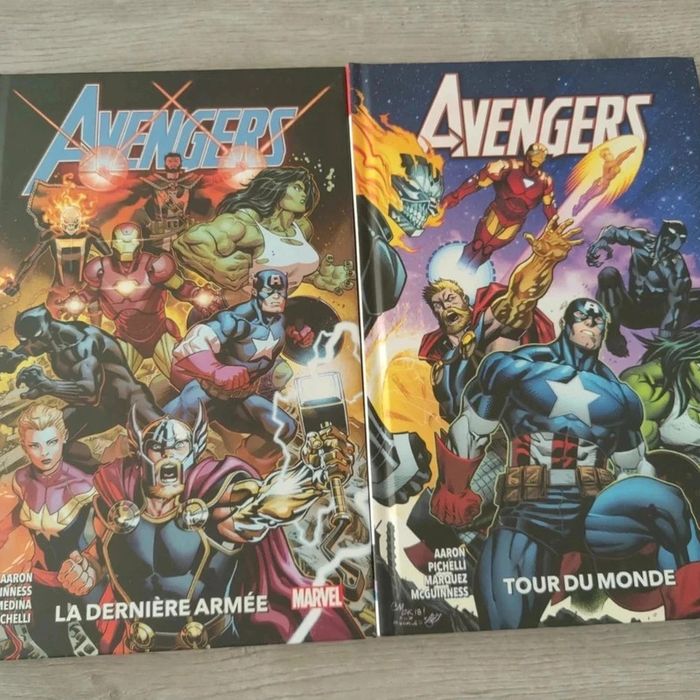 Lot Avengers 100% Marvel