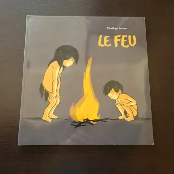Livre enfant école des loisirs- Le feu